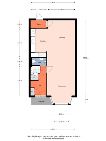 Floorplan - Broerswetering 39, 3752 AL Bunschoten-Spakenburg